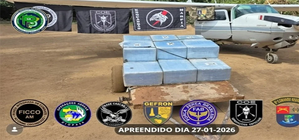 Polícia Federal realiza operação de combate ao tráfico de drogas no nortão