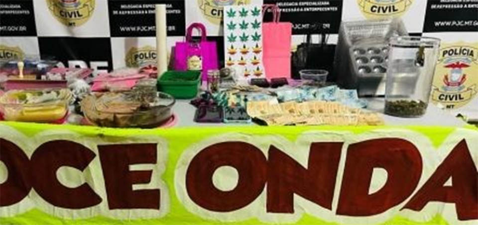 Casal é preso acusado de vender doces recheados com maconha