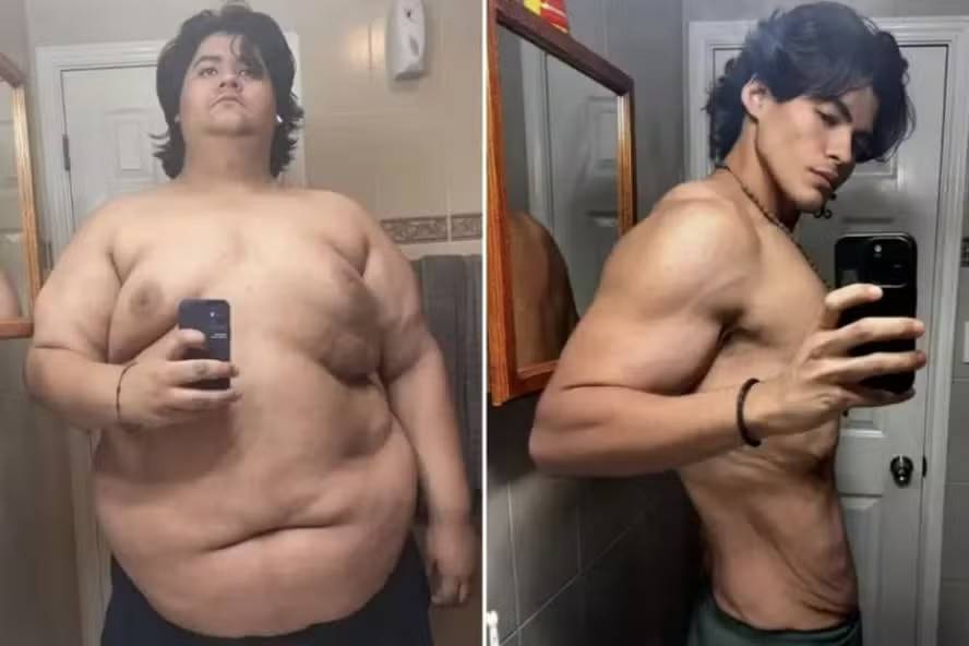 Jovem consegue perder 124 quilos sem cirurgia ou caneta e se torna coach de emagrecimento