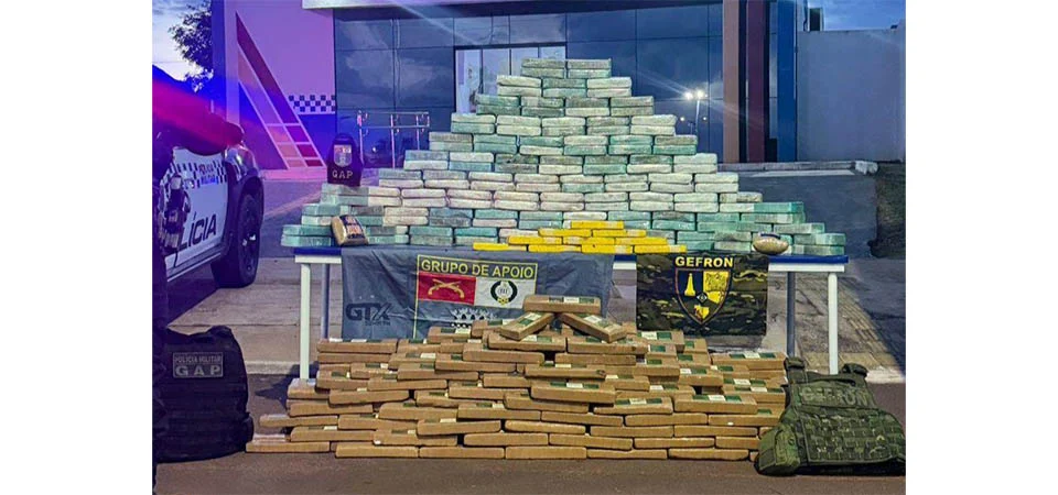 Polícia Militar registra aumento de 19% em número de apreensões de drogas em janeiro deste ano