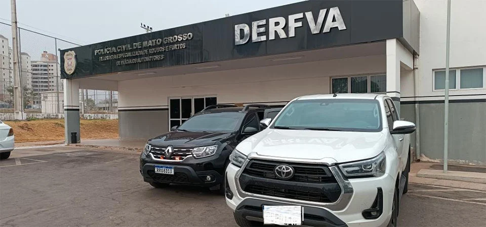 Roubos de veículos reduziram 28% em Mato Grosso, aponta Observatório de Segurança Pública