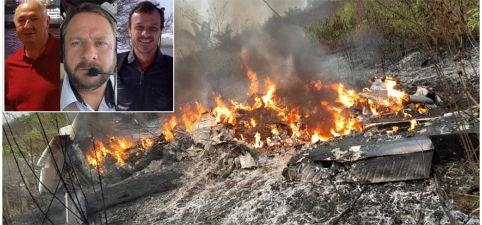 Itanhangá: proprietário da fazenda Ouro Branco, dois netos, gerente e piloto morrem em queda de avião