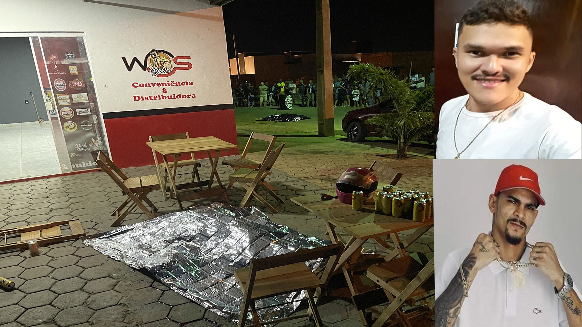 Patrão e funcionário são executados com vários tiros em distribuidora