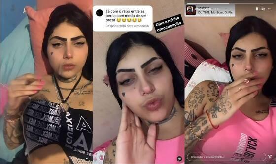 “Princesinha macabra” zomba da polícia e diz não ter medo de ser presa