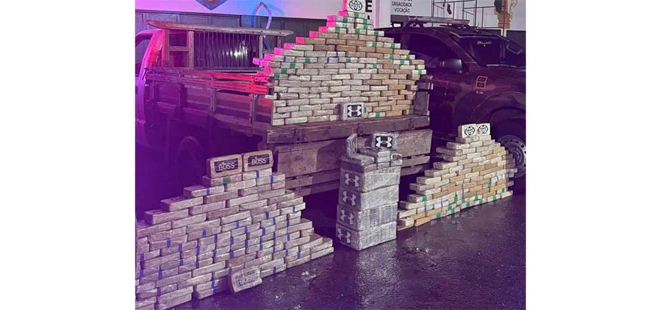 Apreensões de drogas aumentaram 646% em dez anos em Mato Grosso