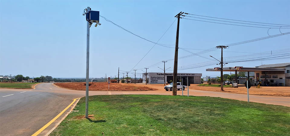 Itanhangá: Prefeitura Municipal instala Câmaras de segurança em pontos estratégicos da cidade