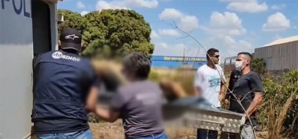 Homem é preso em flagrante após matar vizinho e tentar enterrar corpo