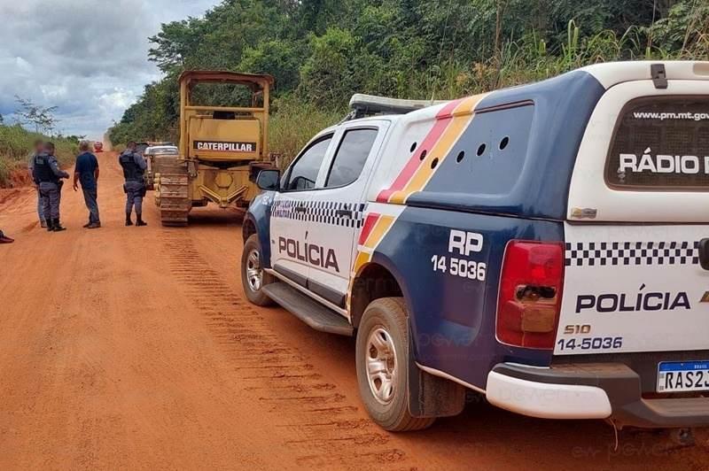 Policial Militar é preso acusado de furtar trator de propriedade rural