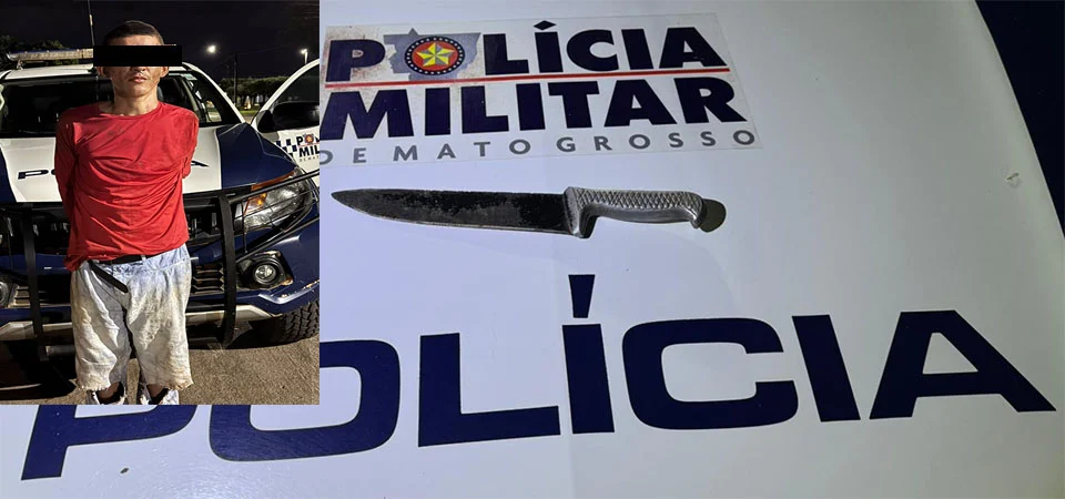 Itanhangá: Policia Militar age rápido e prende suspeito que tentava assaltar adolescente