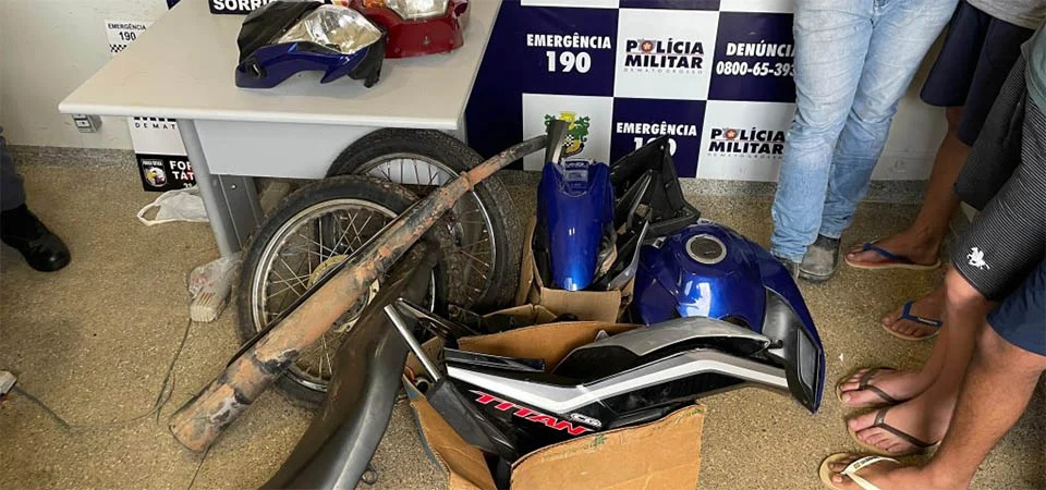 Ipiranga: Polícia apreende 4 menores e um jovem por furto de peças no Detran