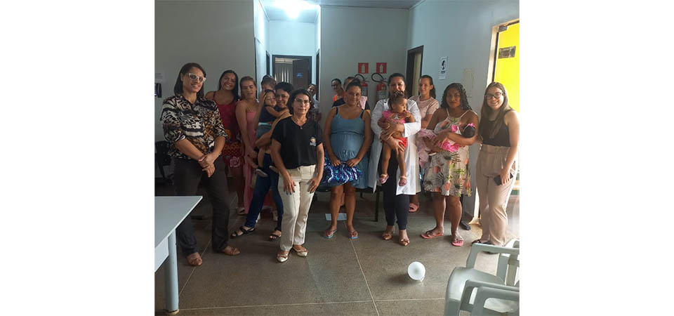 Itanhangá: Secretaria de Saúde incentiva mães a amamentar seus filhos