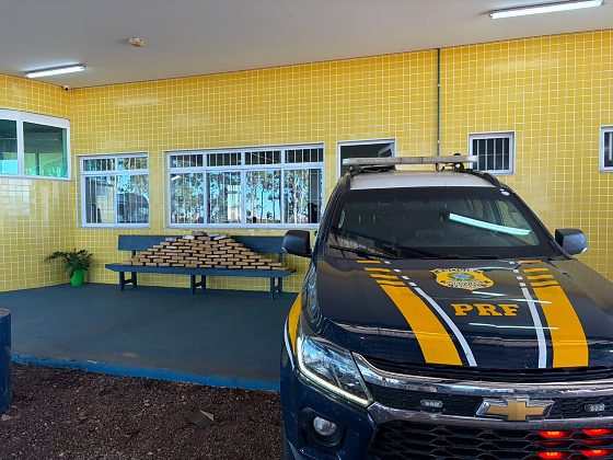 PRF apreende 74 kg de skunk e prende motorista na BR-364
