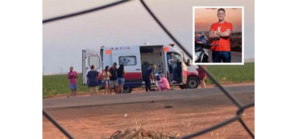 Jovem de 26 anos morre após perder controle de motocicleta na BR-242