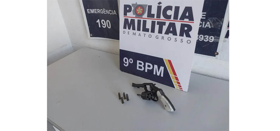 Menor leva arma para escola e pai acaba preso por porte ilegal de arma de fogo