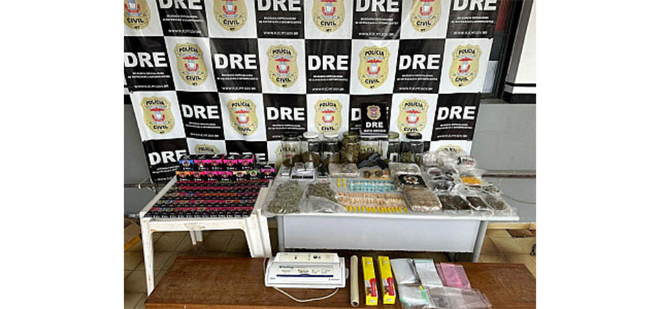 Laboratório de drogas é fechado após traficante enviar drogas por transportadora