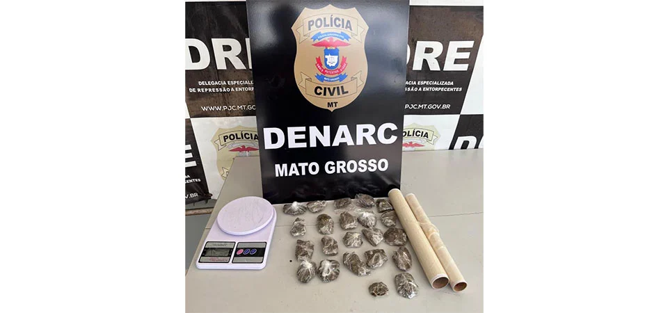 Polícia Civil prende personal trainer por tráfico de drogas