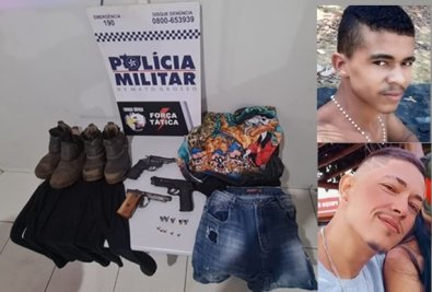 Dois assaltantes morrem em confrontos com Força Tática