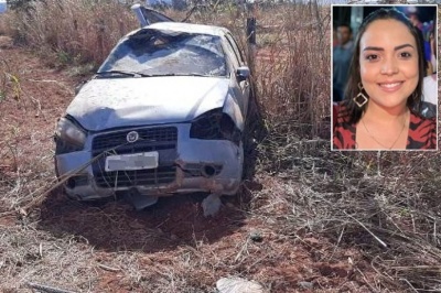 Mulher morre ao capotar carro em rodovia de MT