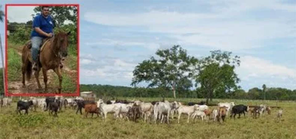 Enteado de prefeito é preso tentando vender gado roubado