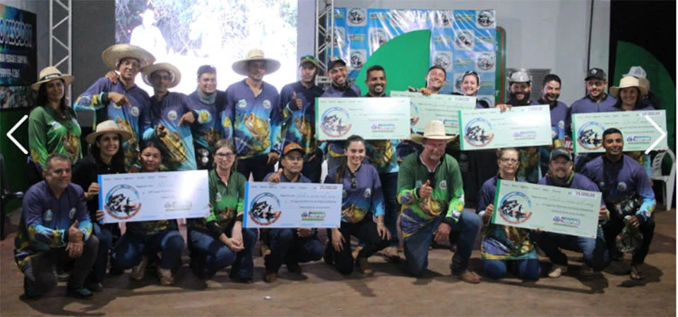 Itanhangá: Equipe do município fica em sexto lugar no Festival De Pesca de Tabaporã
