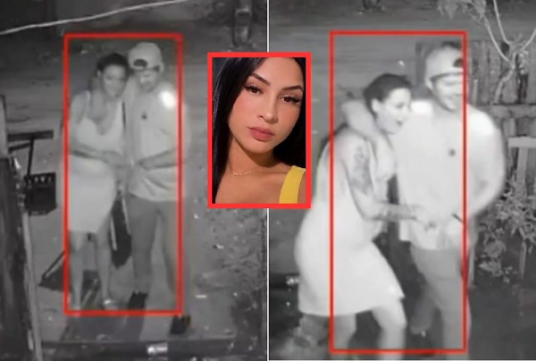 Câmera flagra homem levando mulher para dentro de casa minutos antes de ser morta