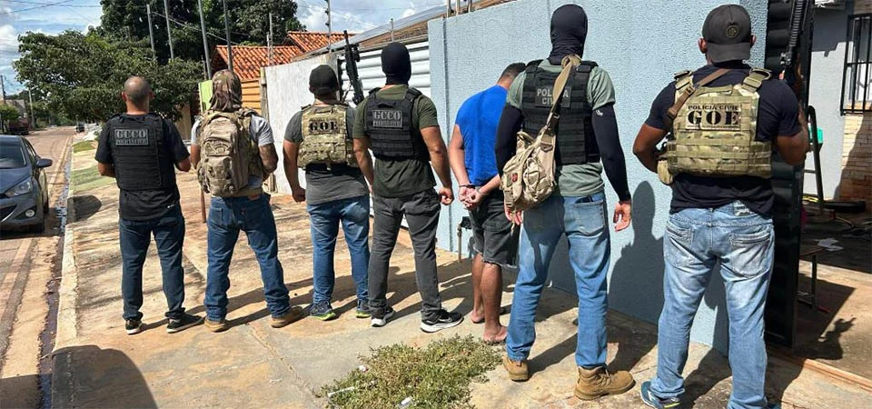 Itanhangá/Tpurah: Alvo de operação, líder de facção é preso pela Polícia Civil em Várzea Grande