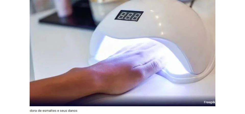 Cientistas comprovaram que as lâmpadas das secadoras de esmalte alteram as moléculas da pele