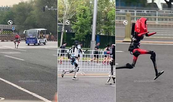 Robô surpreende, bate tempo humano e impressiona em corrida de 21 km na China