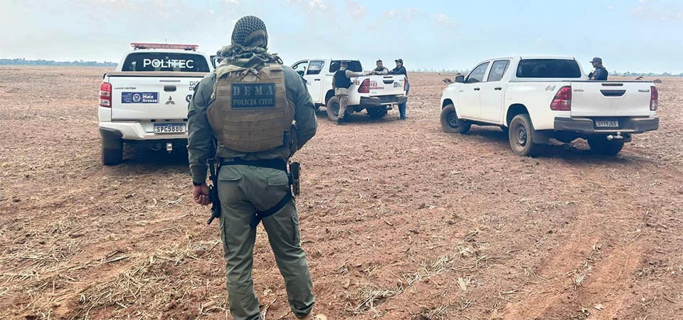 Ação integrada fiscaliza 17 fazendas no norte de MT e aplica cerca de R$ 24 milhões em multa