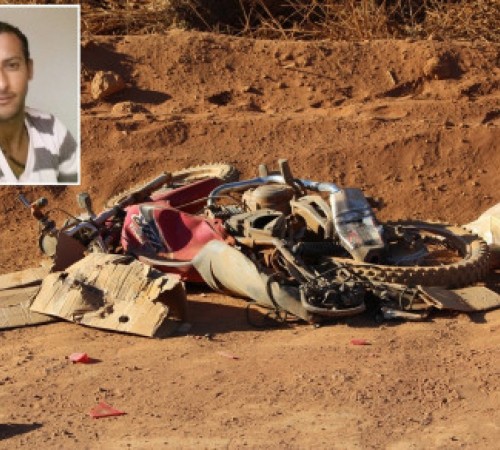 Motociclista perde controle e é esmagado por carreta em MT