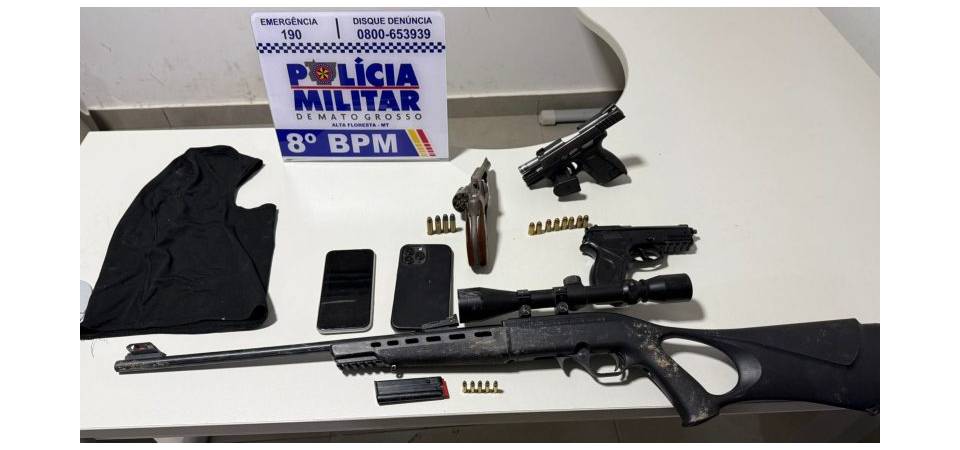 Empresário é sequestrado e polícia apreende armas; suspeito morre em confronto