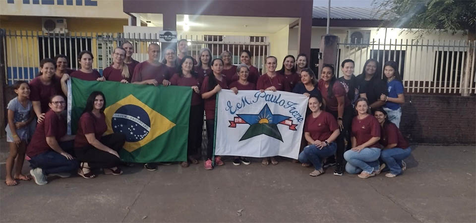 Itanhangá: Escola Paulo Freire é referência de educação no estado. Fotos e vídeo