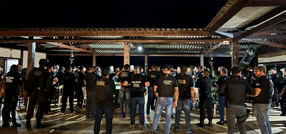 Polícia Civil faz mega-operação e cumpre 51 mandados de prisões em 10 cidades de Mato Grosso