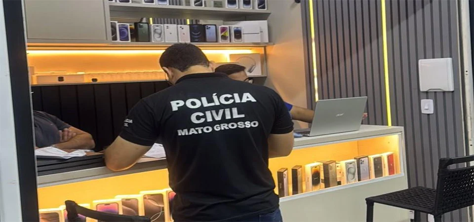 Polícia Civil realiza operação contra o mercado paralelo de celulares roubados ou furtados