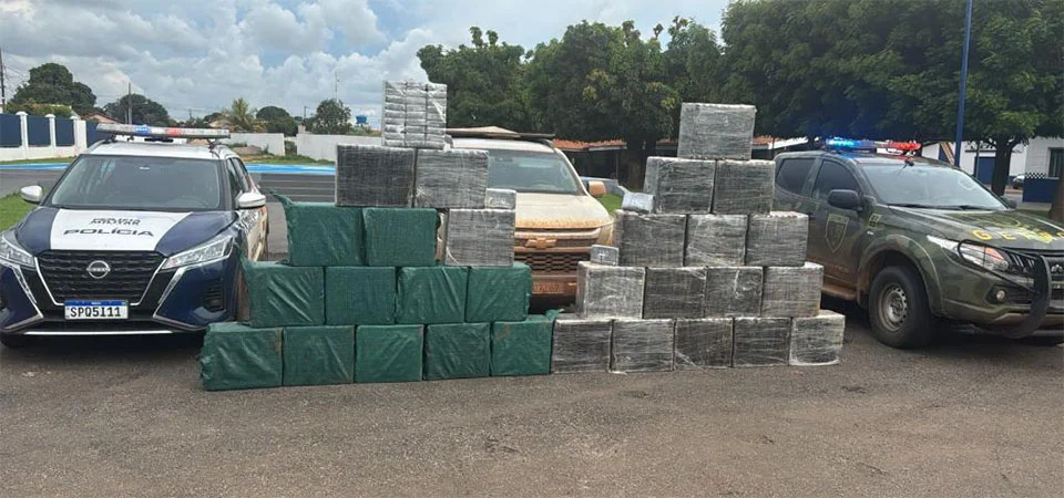 PM e Gefron apreendem cerca de 1 tonelada de cocaína e causam prejuízo de R$ 30 milhões às facções criminosas
