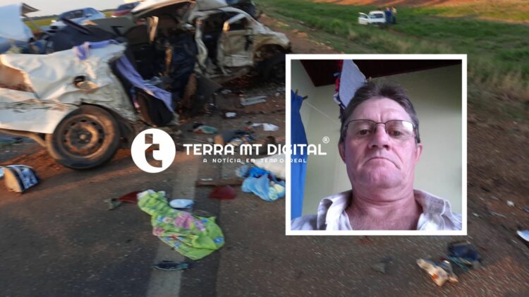 Colisão entre três veículos na BR-163 deixa uma pessoa morta