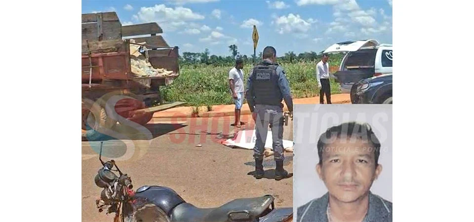 Porto: Grave acidente entre caminhão e motocicleta tira a vida de homem de 38 anos