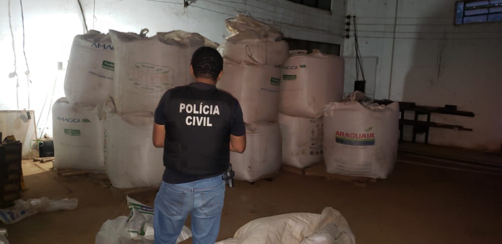 Polícia Civil recupera carga de semente de soja desviada de uma empresa do Paraná