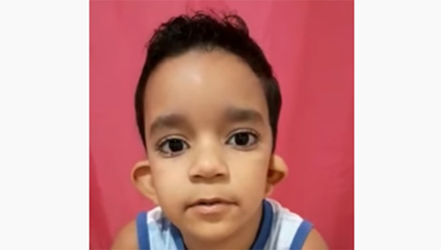 Itanhangá: Criança precisa de ajuda para fazer cirurgia e comprar aparelho auditivo