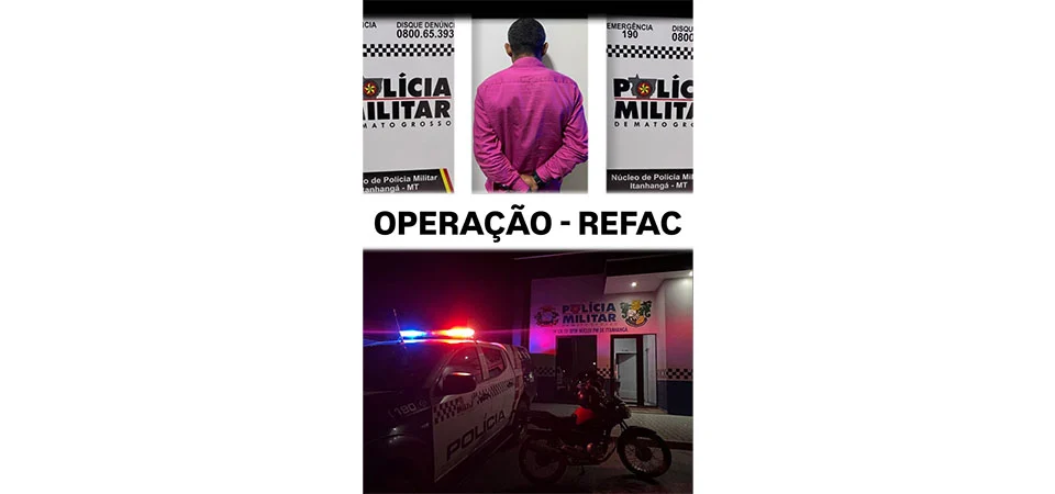 Itanhangá: Polícia Militar recupera moto roubada e prende suspeito