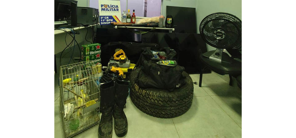 Casal suspeito de roubos a propriedades rurais é preso