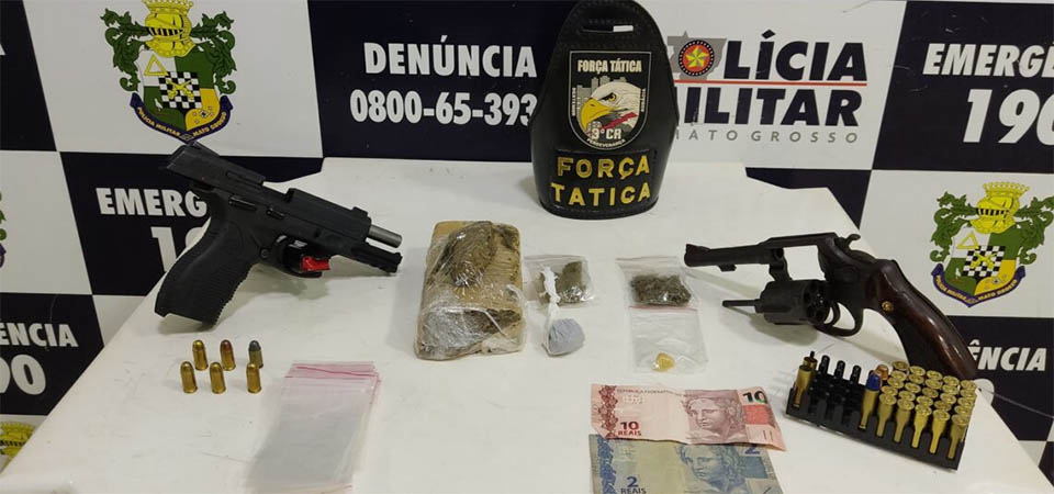 Dois suspeitos de homicídio morrem em confronto com a Força Tática