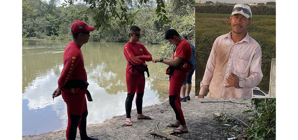 Homem é encontrado morto com tiro na testa dentro de rio