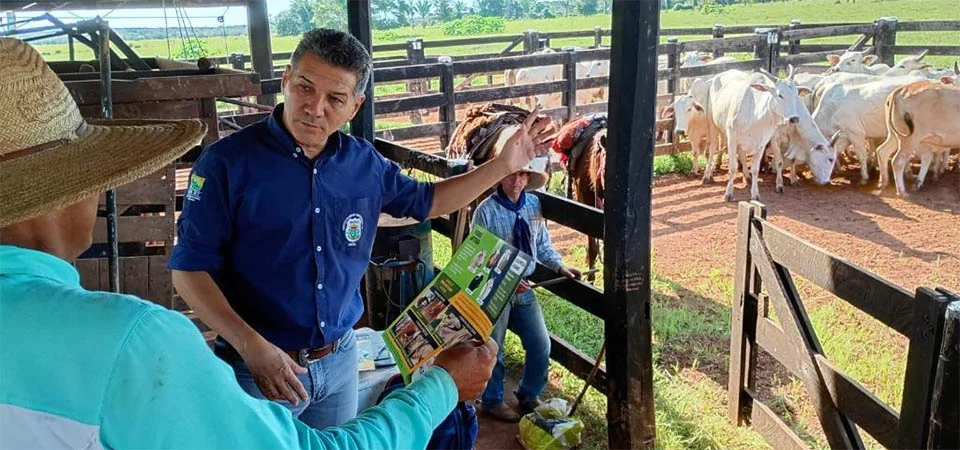 Atividade de vigilância sanitária animal em estabelecimentos rurais leva 1º lugar em Prêmio de Eficiência e Inovação