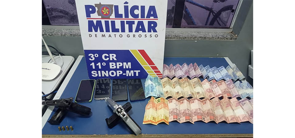 Adolescentes são apreendidos por roubo a mão armada, ameaça e manter vítimas reféns