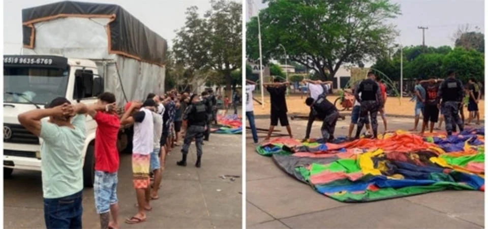 Polícia Militar prende 14 pessoas e apreende drogas em comemoração organizada por facção criminosa