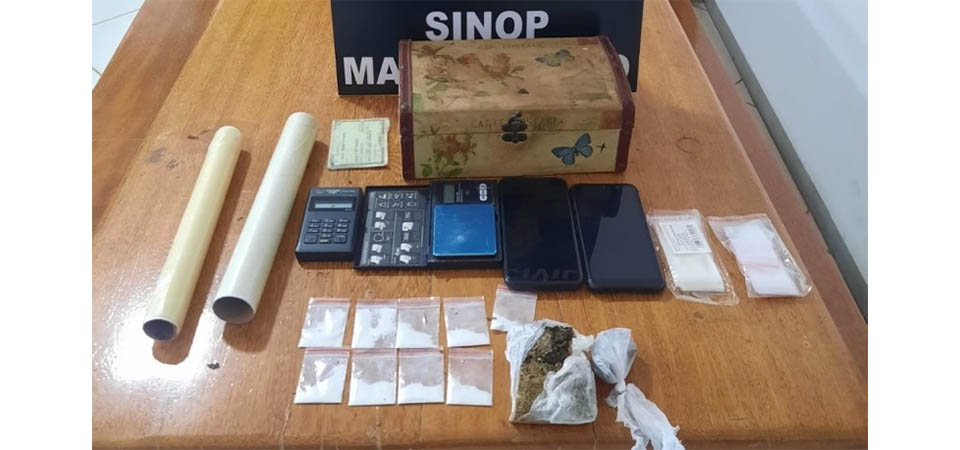 Polícia prende traficante que comercializava drogas em estúdio de tatuagem