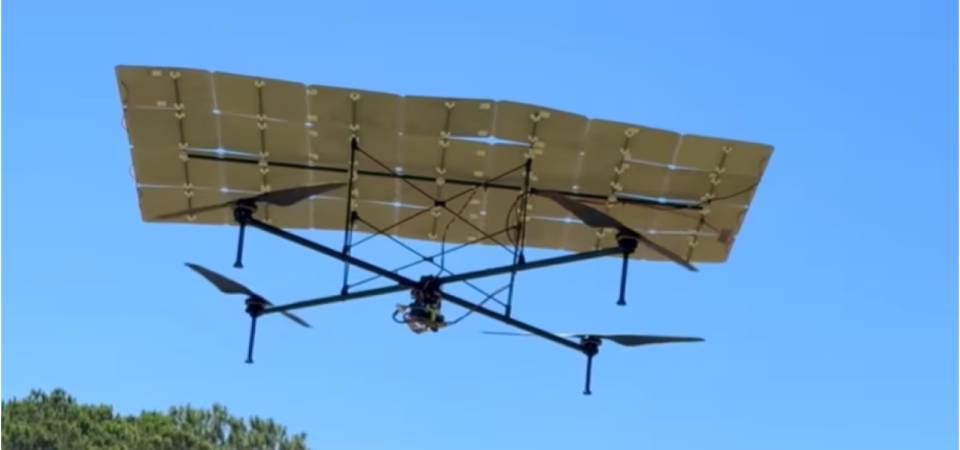 Drone solar ultrapassa limites e aponta para futuro sem recargas frequentes
