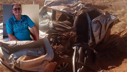 Brianorte: Violento acidente mata agricultor que foi candidato a vice prefeito