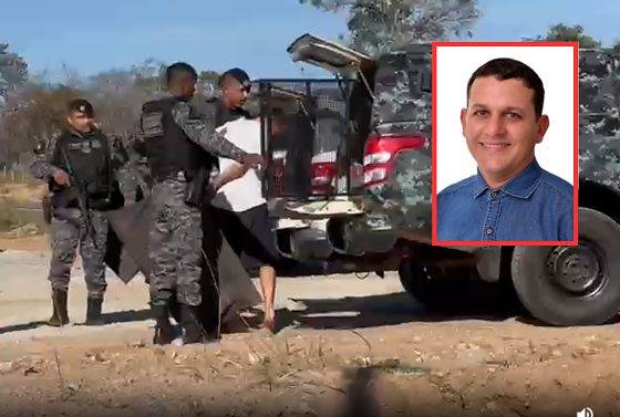 Bandidos sequestram vereador em MT e queimam Hilux